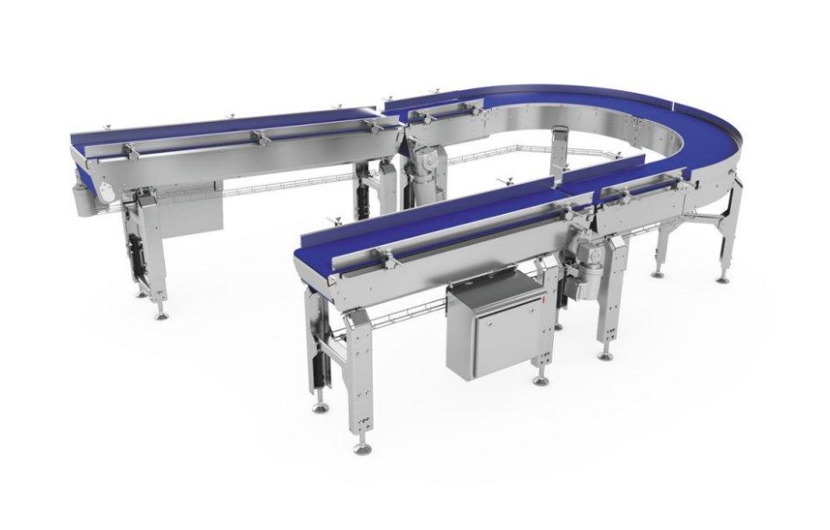 Blue conveyor system layout